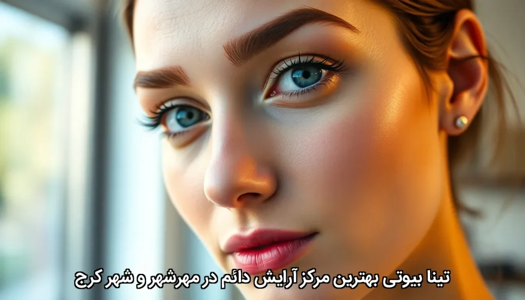 تینا بیوتی بهترین مرکز آرایش دائم در مهرشهر و شهر کرج
